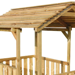 Speelhuis SH1 122,5x160x163 cm grenenhout