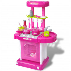 Speelkeuken SK3 roze met licht- en geluidseffecten