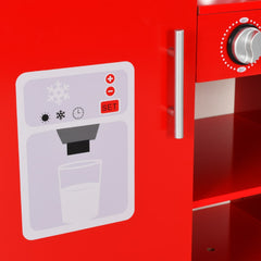 Speelkeuken SK2 84x31x89 cm MDF rood