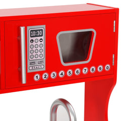 Speelkeuken SK2 84x31x89 cm MDF rood