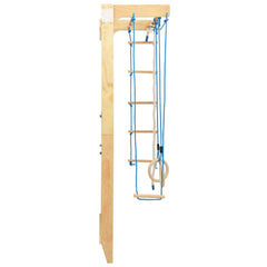 Binnenklimset KS2 met ladders en ringen hout