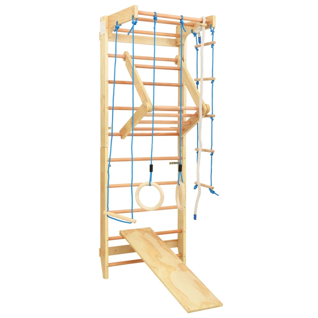 Binnenklimset KS1 met ladders en ringen hout