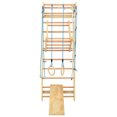 Binnenklimset KS1 met ladders en ringen hout