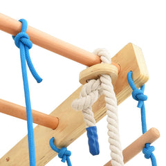 Binnenklimset KS1 met ladders en ringen hout