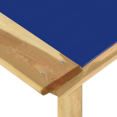 Speelhuis SH3 Blauw met zandbak geïmpregneerd grenenhout (128x120x145 cm)