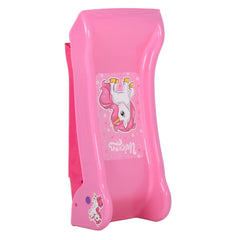Glijbaan inklapbaar 111 cm roze