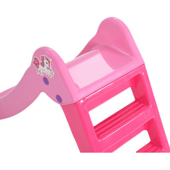 Glijbaan inklapbaar 111 cm roze